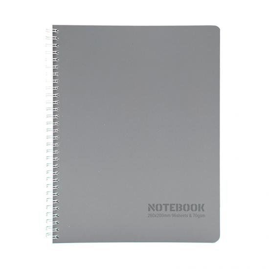 Spiral Notebook With Satin Ribbon Marker