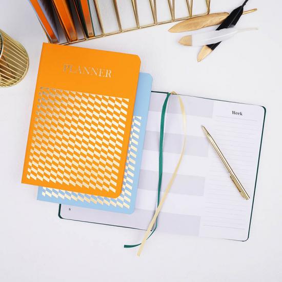 A5 Spiral Notebook With Bookmark Ribbon
