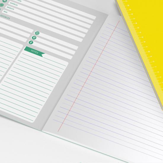 Spiral Bound Index Card Notebook